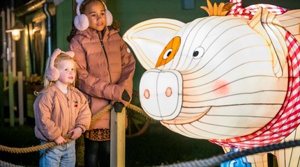 Lichtjesfestival Avonturenboerderij Molenwaard