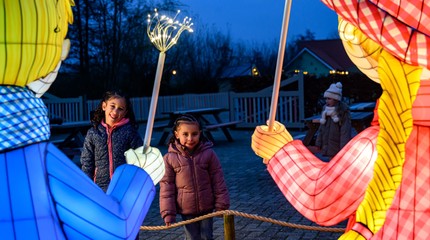 Lichtjesfestival Avonturenboerderij Molenwaard