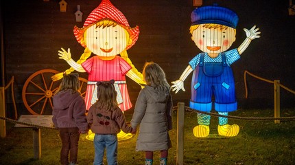 Lichtjesfestival Avonturenboerderij Molenwaard
