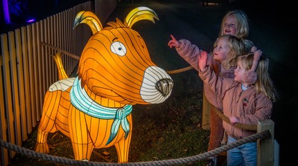 Lichtjesfestival Avonturenboerderij Molenwaard