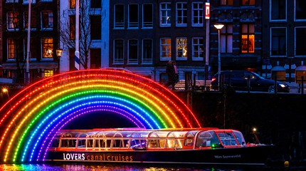 Lovers - Amsterdam Light Festival
