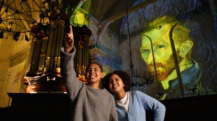 Van Gogh en Rembrandt in Amsterdam